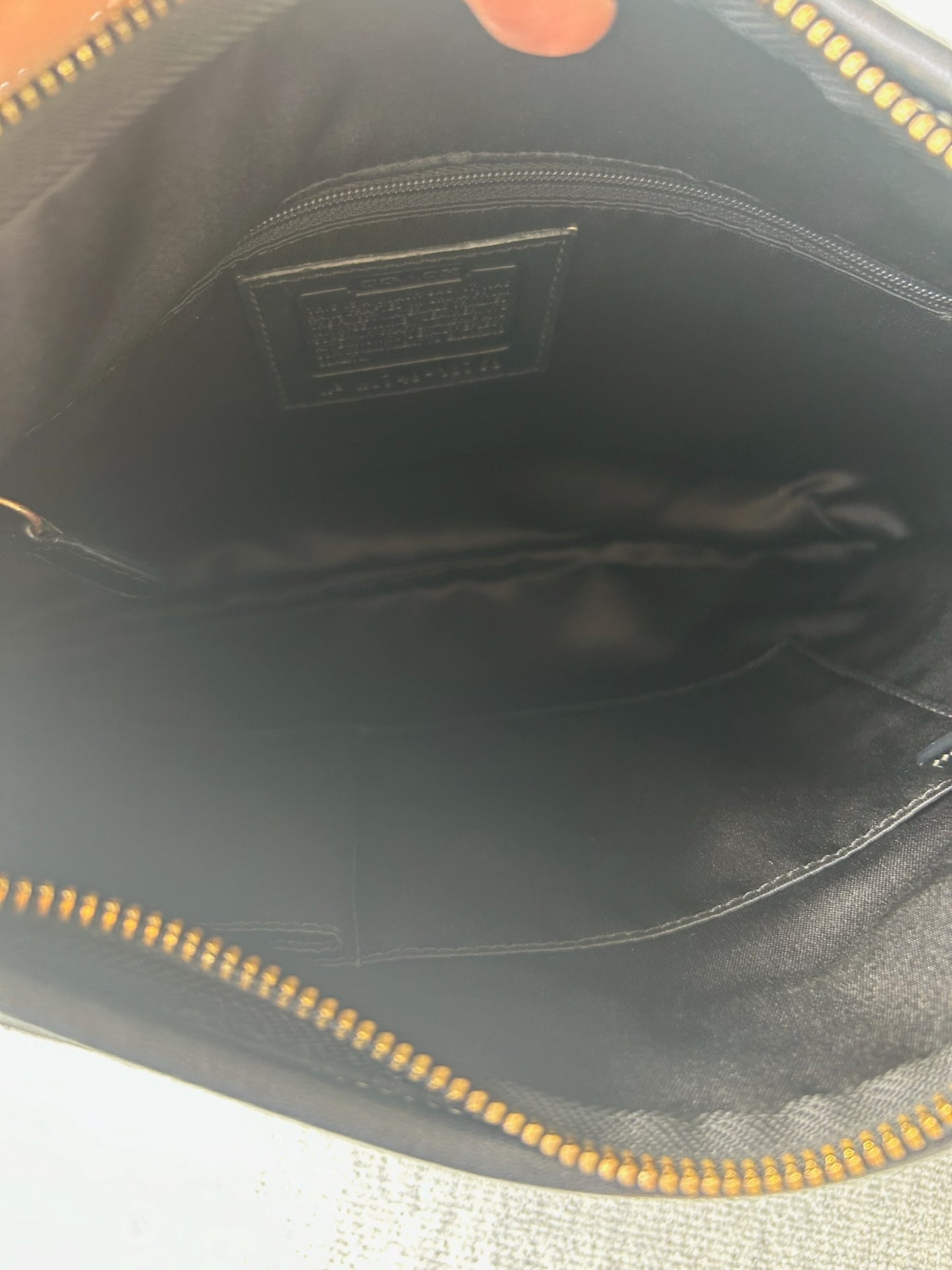 Vintage Coach 10768 ergo black bag