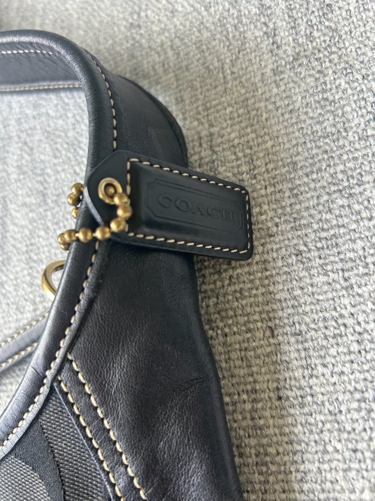 Vintage Coach 10768 ergo black bag