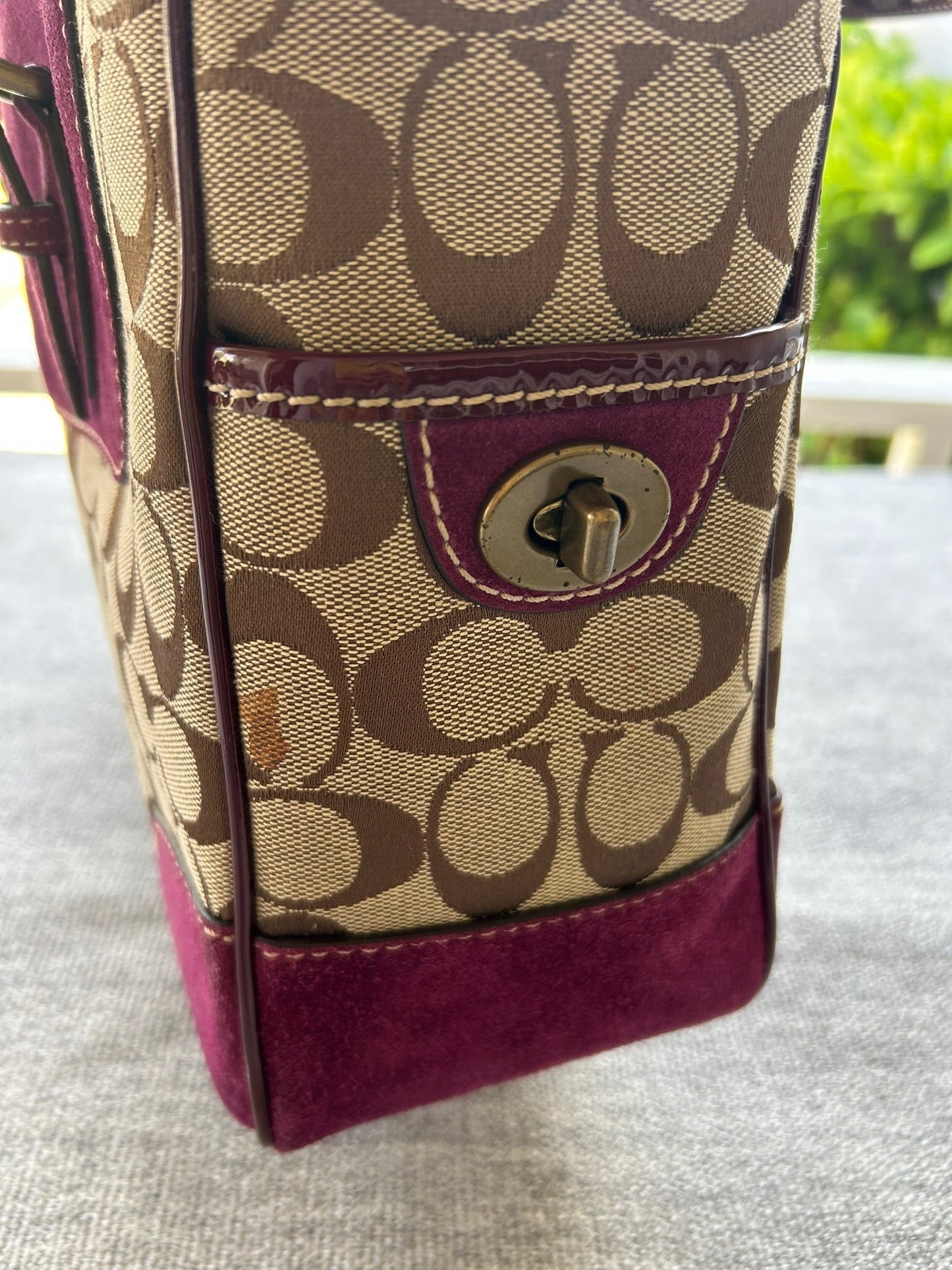 Coach Signature Collection Hamptons tote bag
