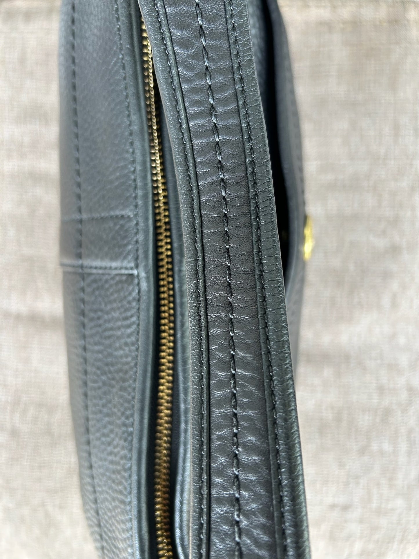 Coach Black Leather hobo bag