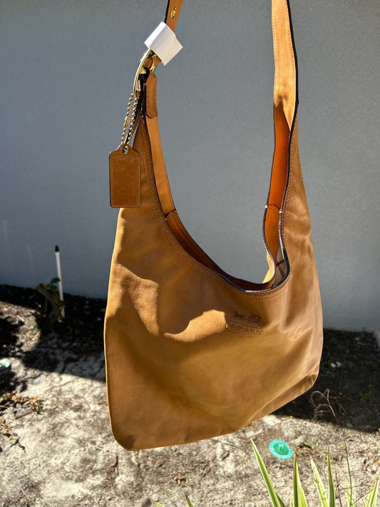Coach Leather hobo Bag color (style 12399)