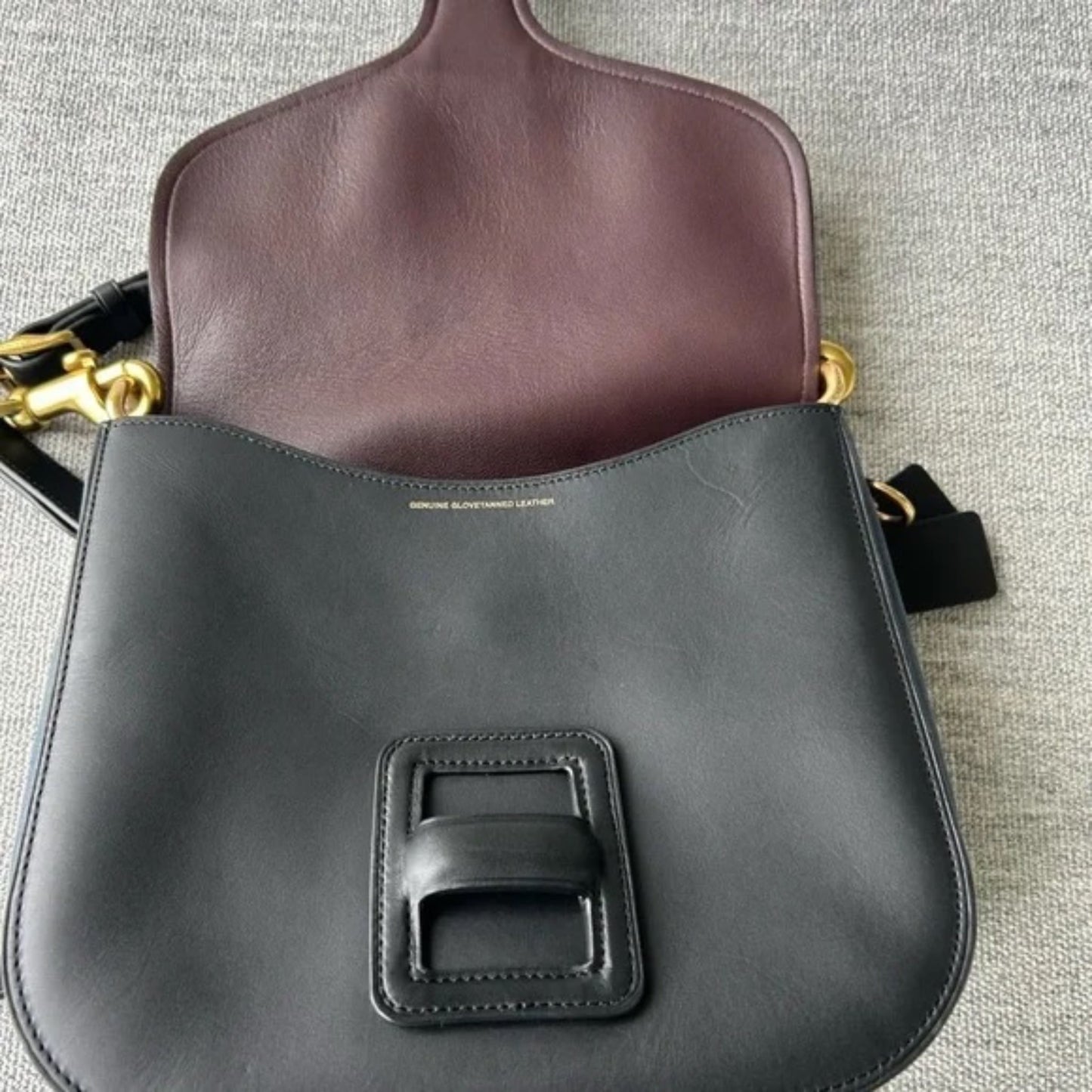 Coach Rodarte Black, Blue and Gray Crossbody Bag