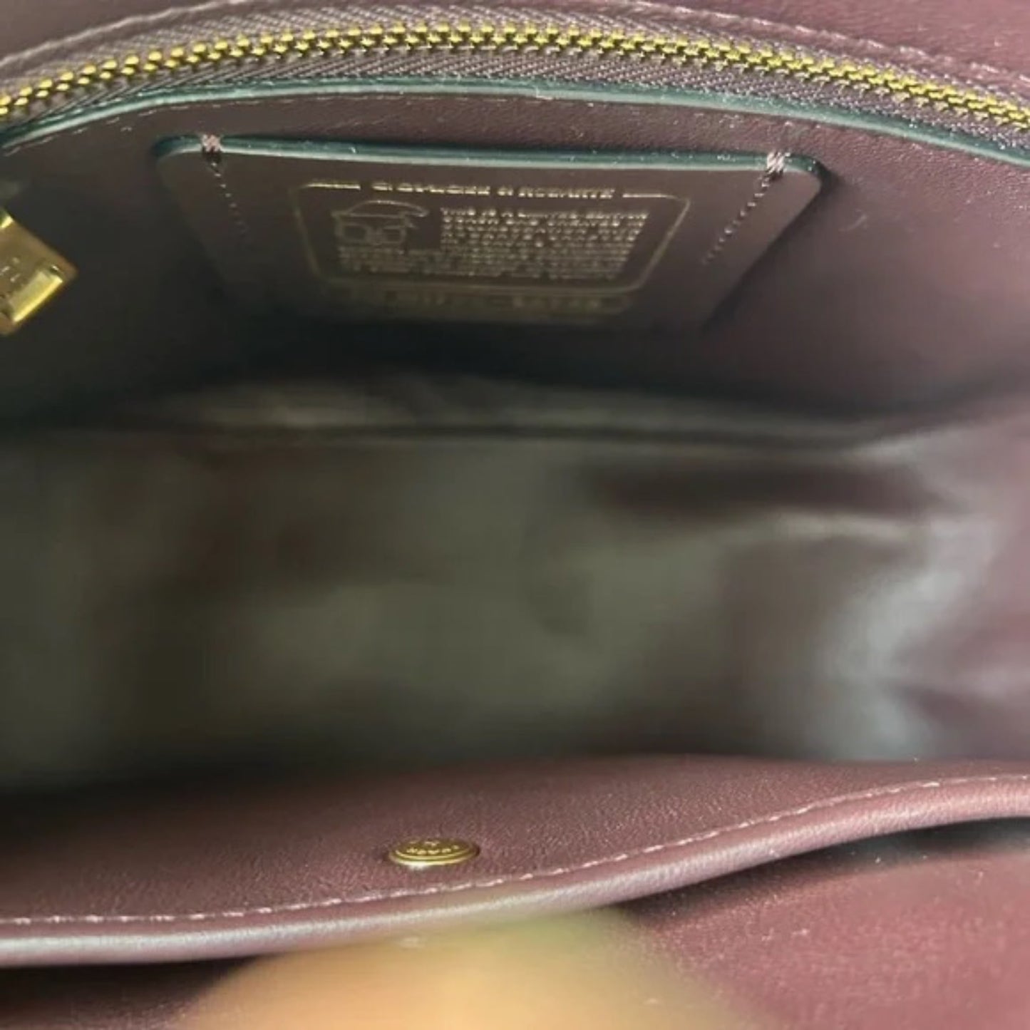 Coach Rodarte Black, Blue and Gray Crossbody Bag