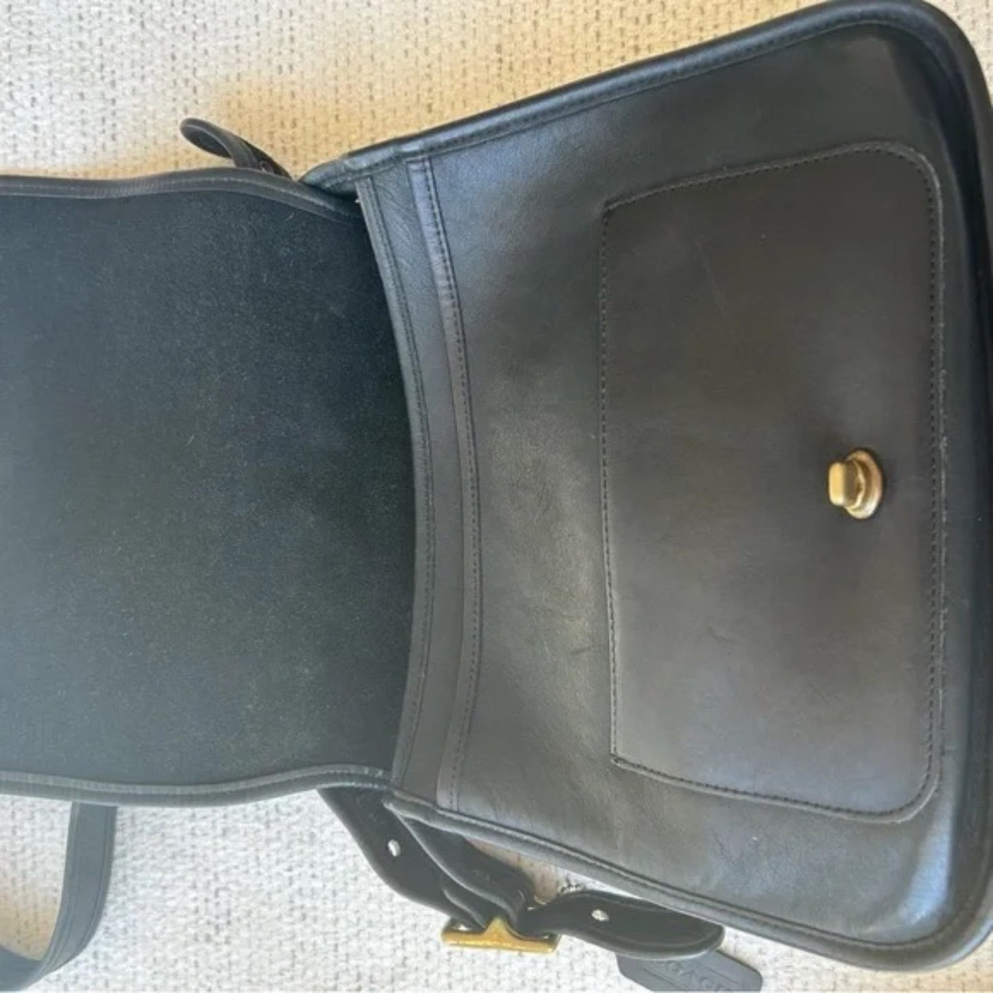 Coach Black stewardess Shoulder Bag