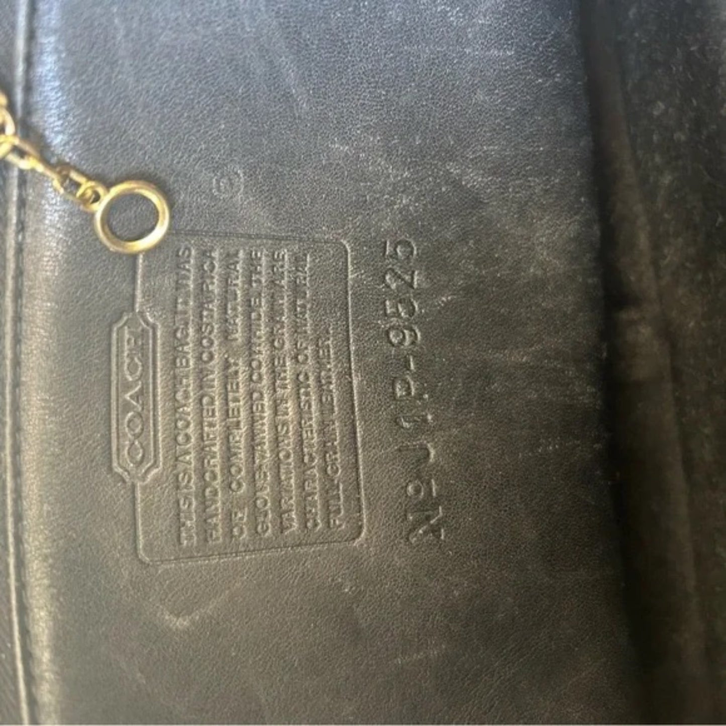Coach Black stewardess Shoulder Bag