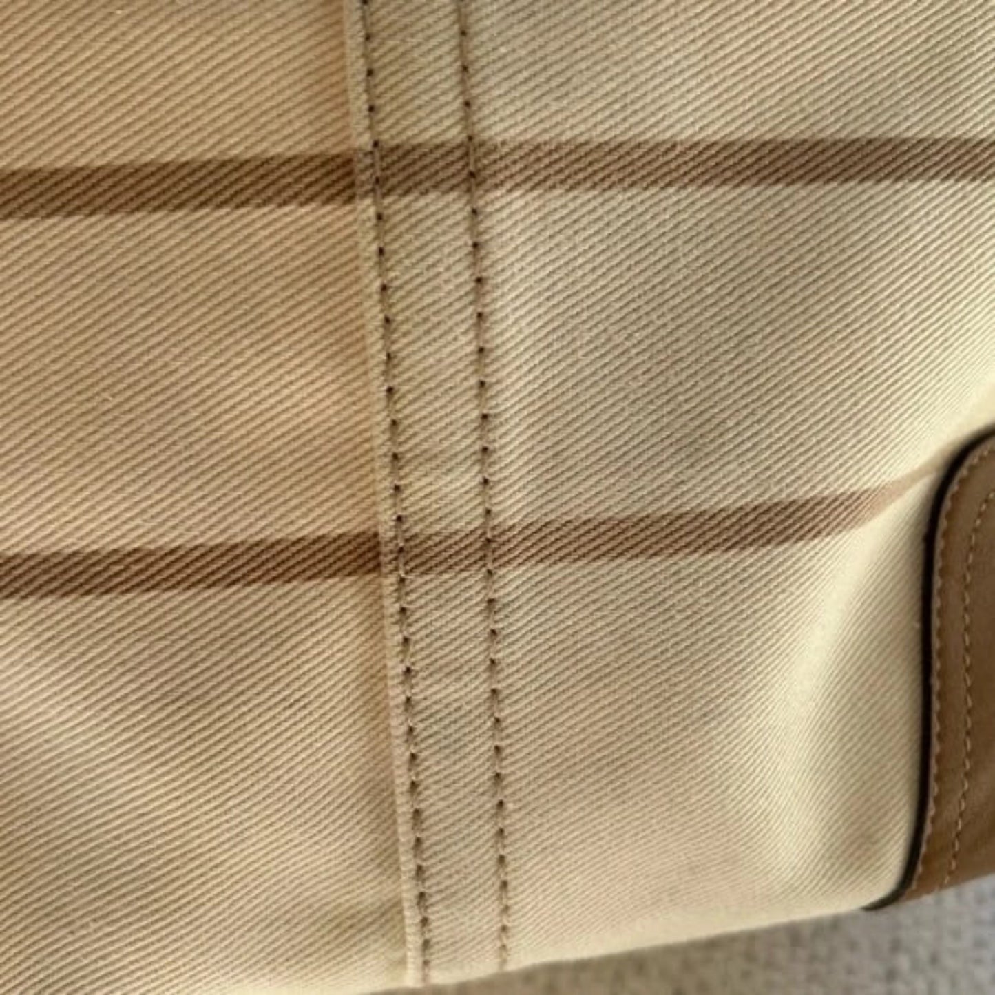Coach Brown and Cream Women's Tote Bag