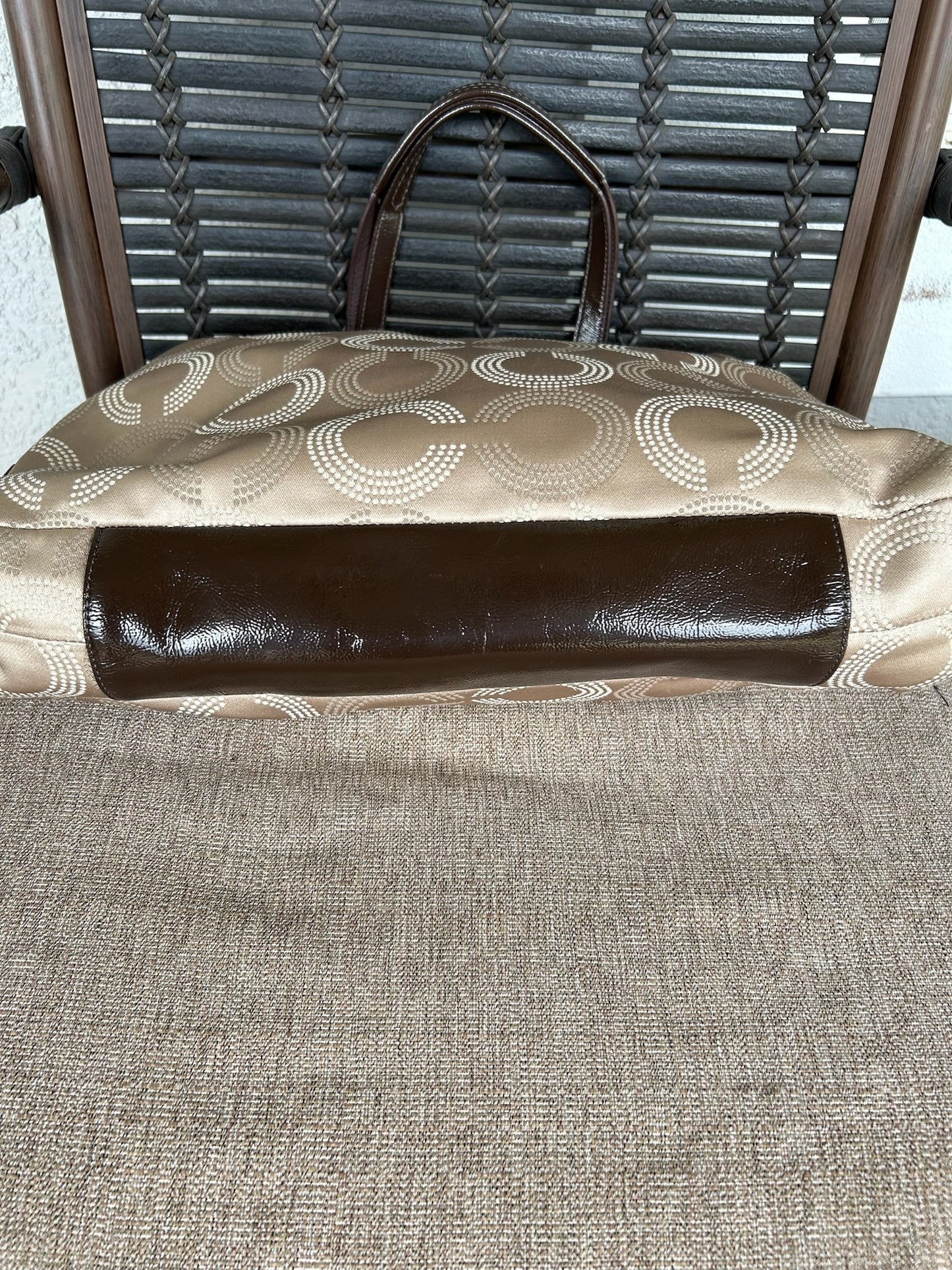 Coach Gray tote bag