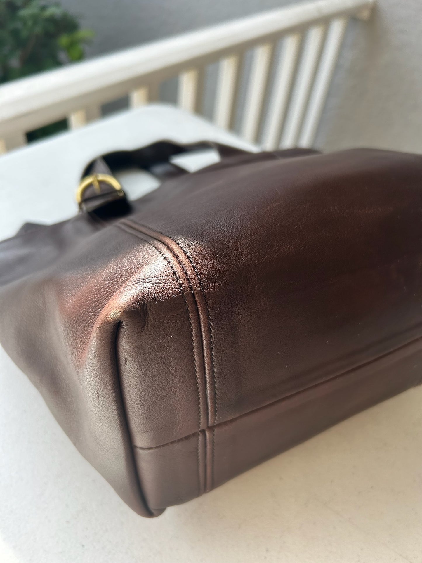 Vintage Coach Waverly Style Number: 4133 mahogany