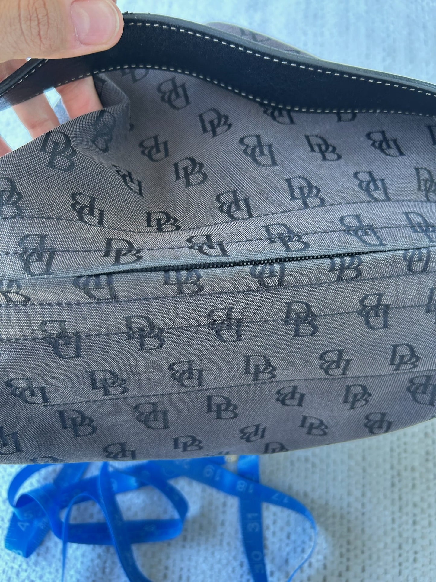 Dooney and Bourke Brown Designer Shoulder Bag