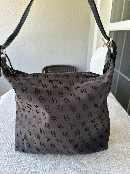 Dooney and Bourke Brown Designer Shoulder Bag