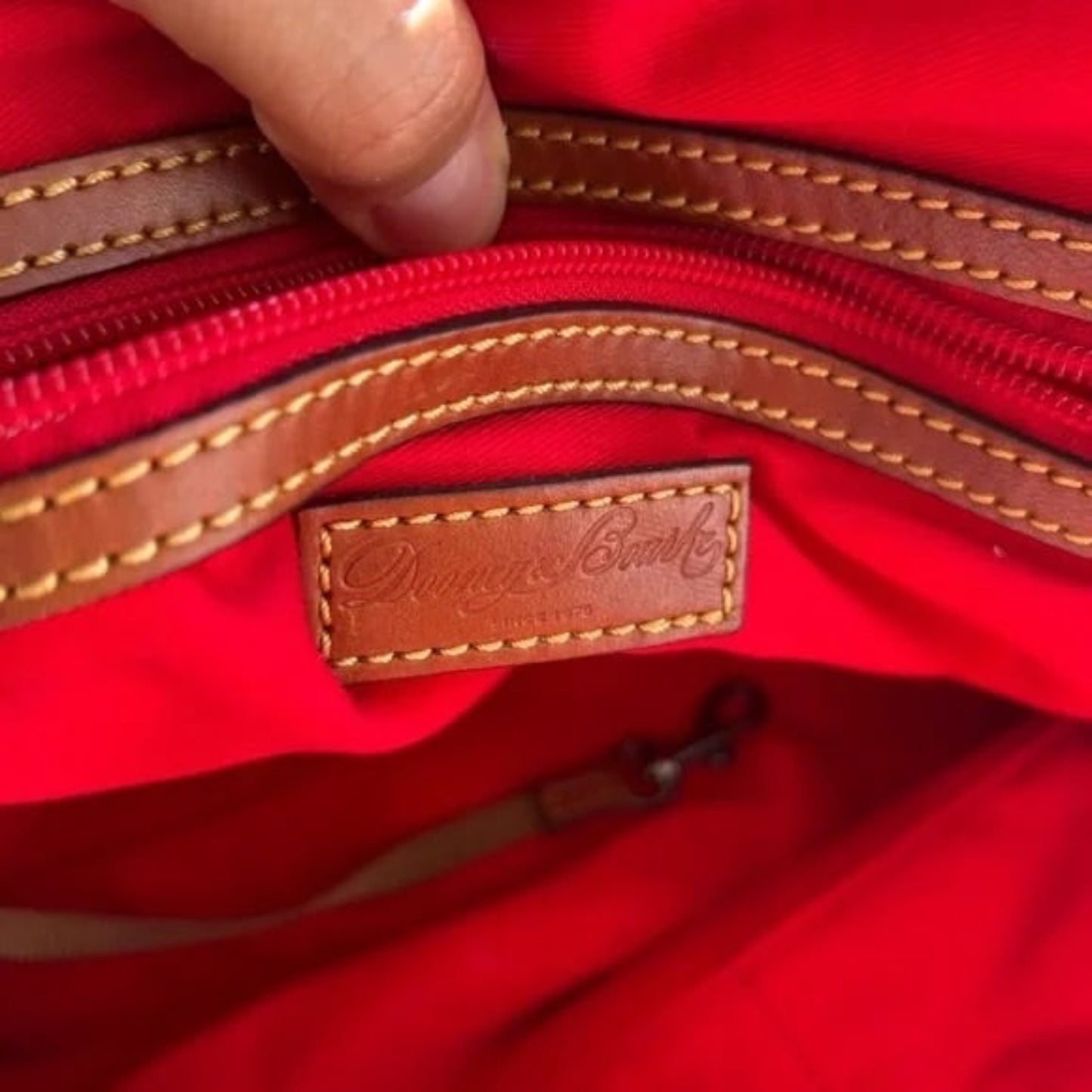 Dooney and Bourke Burgundy Handbag