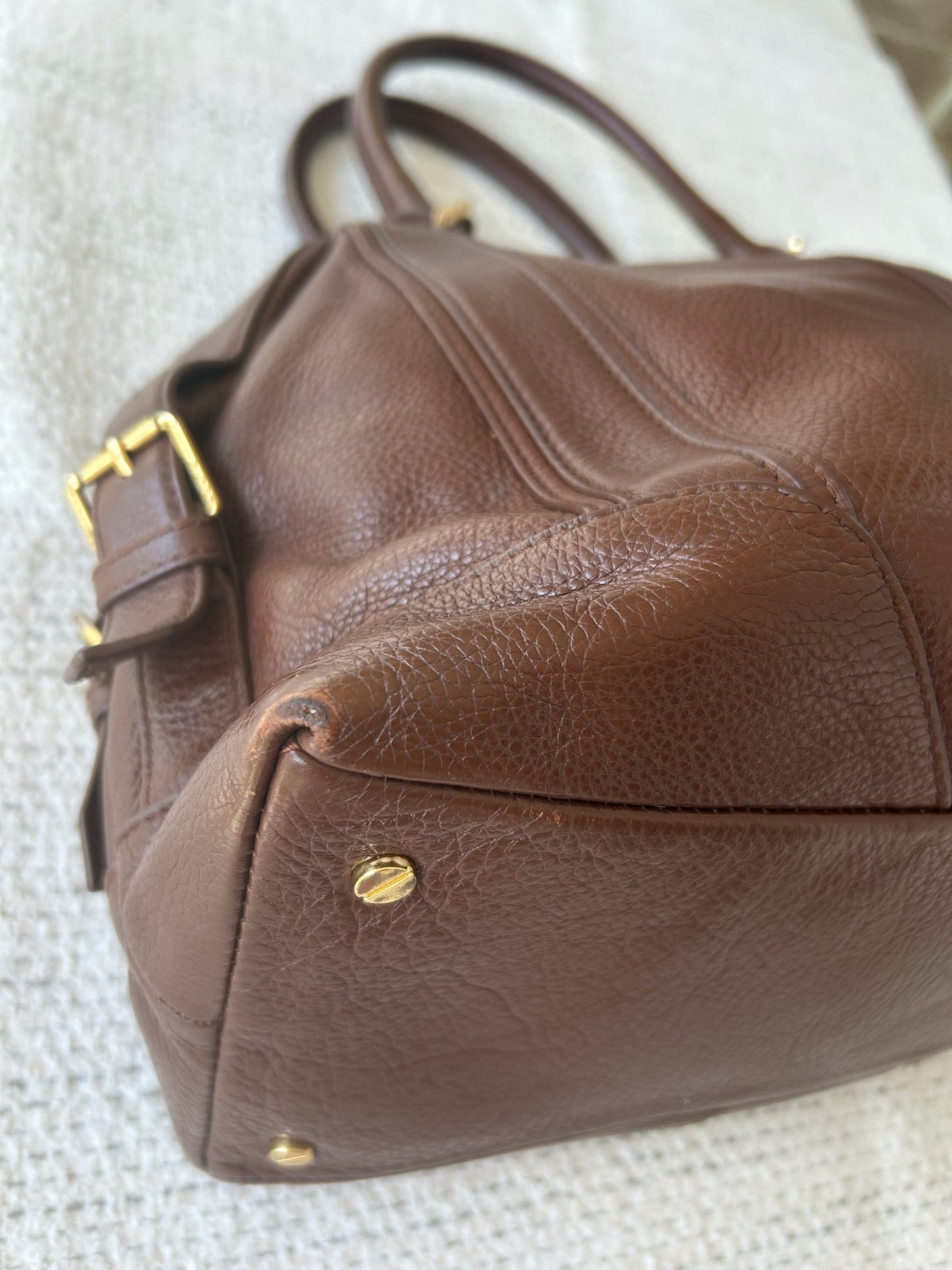 Tory Burch Brown Leather Handbag