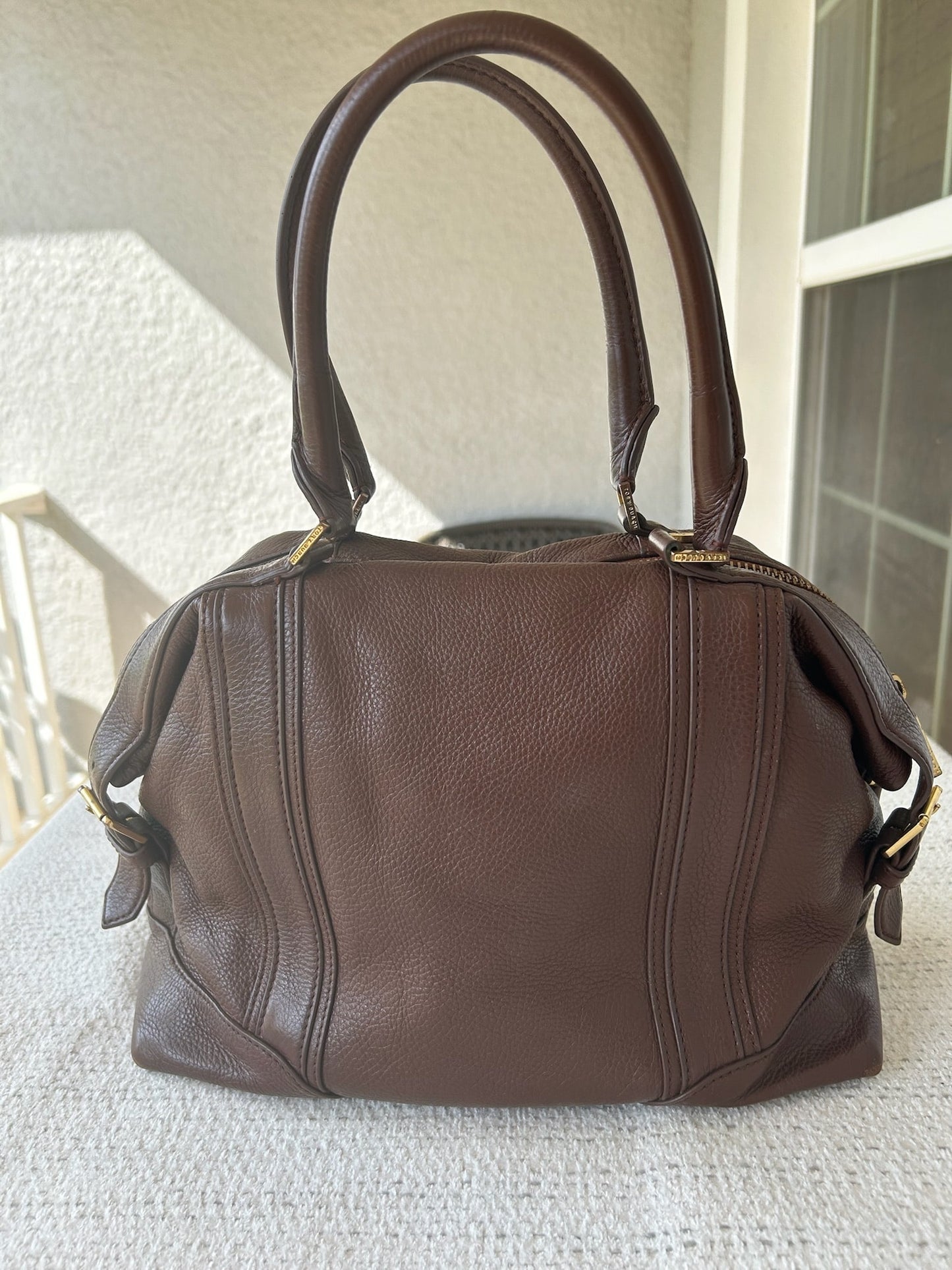 Tory Burch Brown Leather Handbag