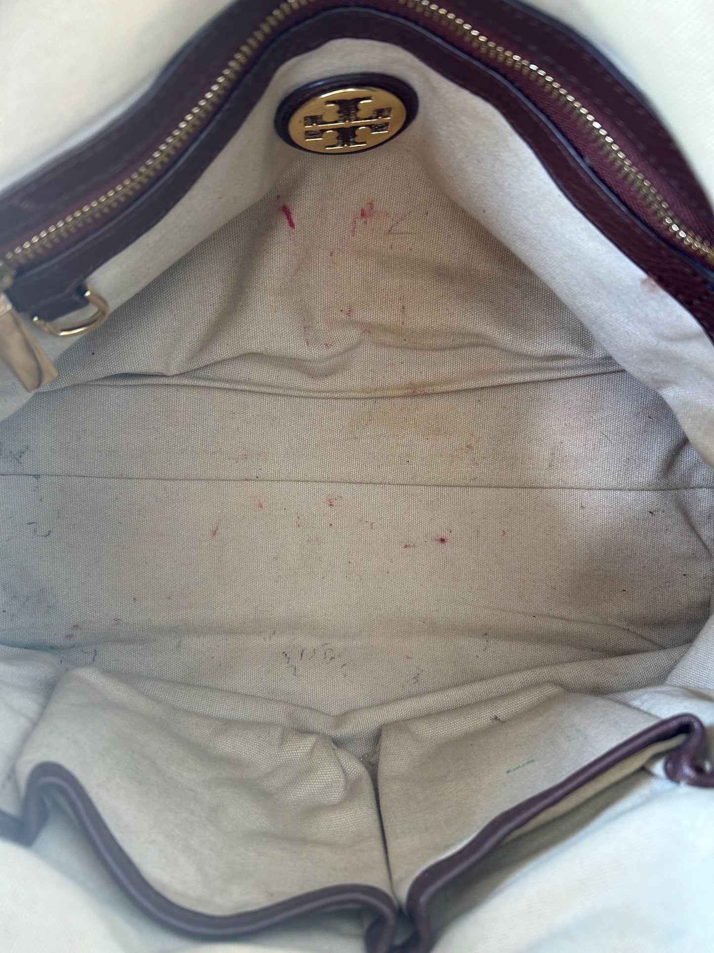 Tory Burch Brown Leather Handbag