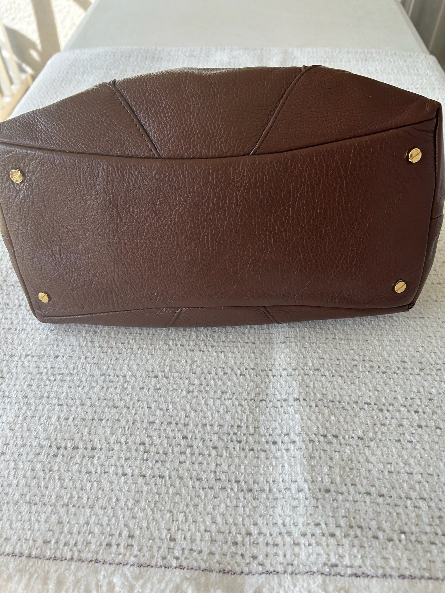 Tory Burch Brown Leather Handbag