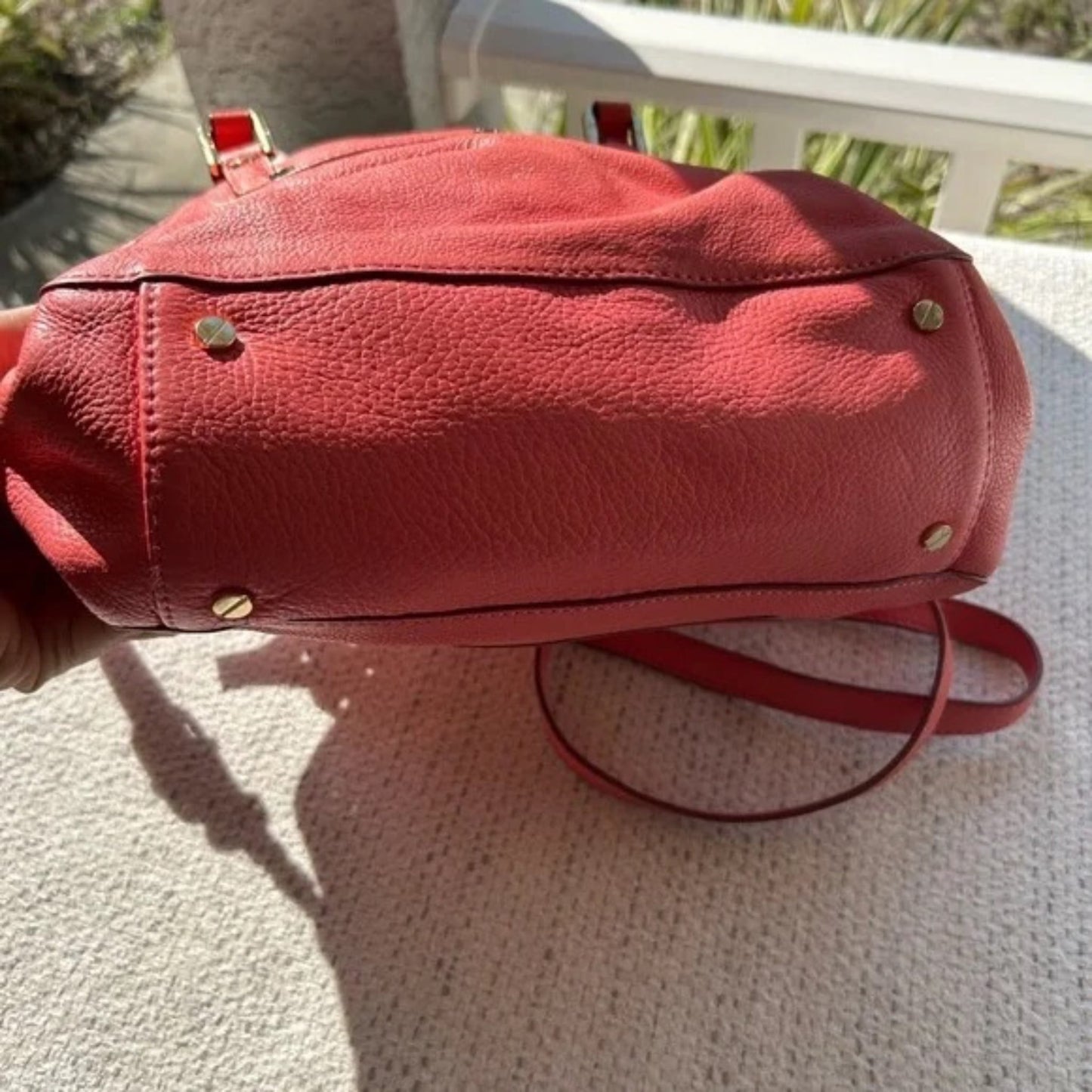 Tory Burch Amanda Coral Hand Bag
