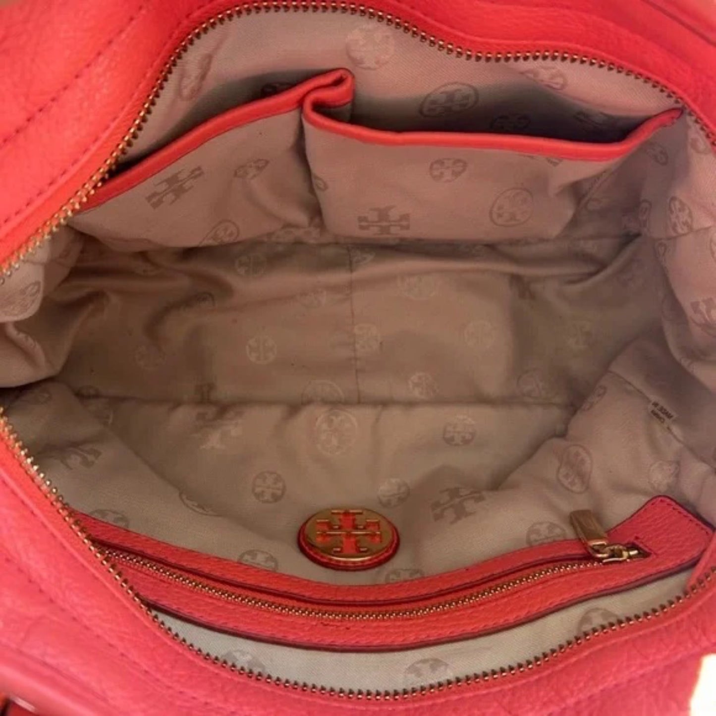 Tory Burch Amanda Coral Hand Bag