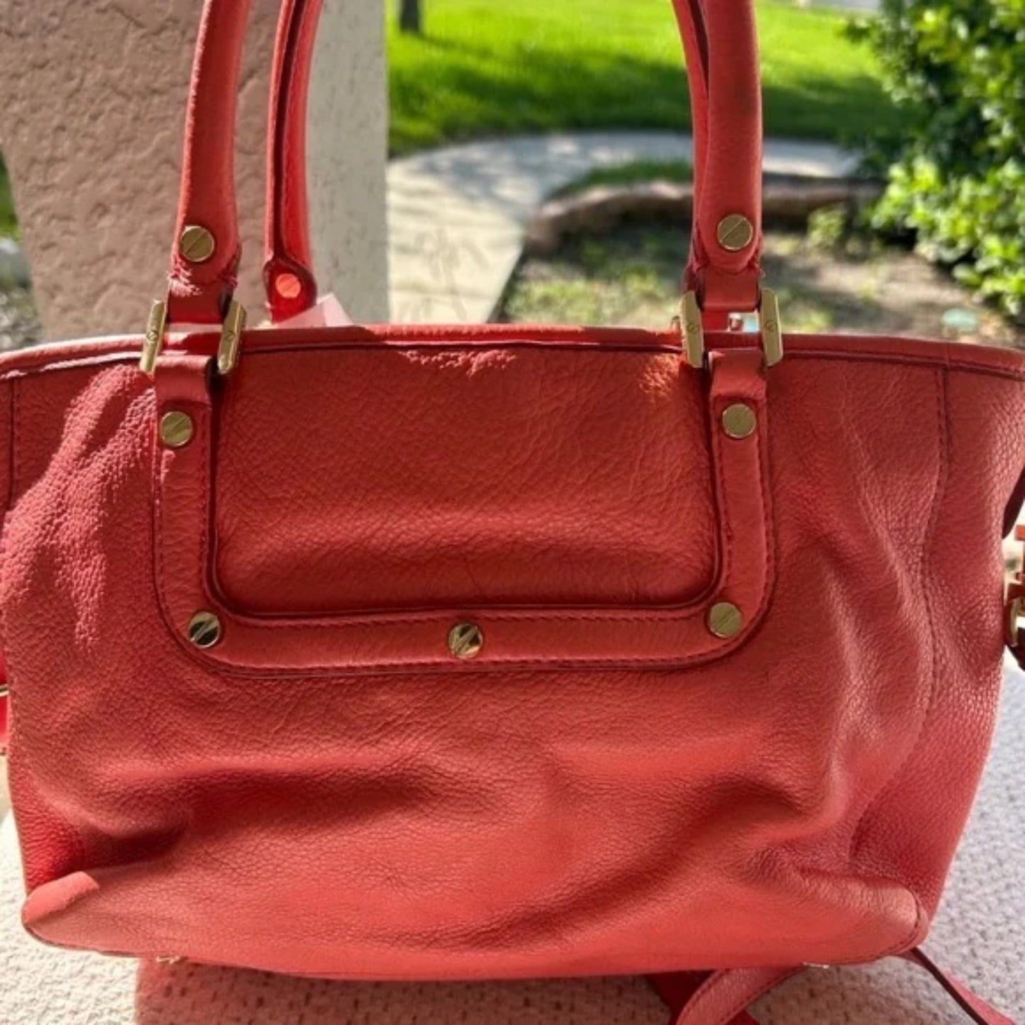 Tory Burch Amanda Coral Hand Bag