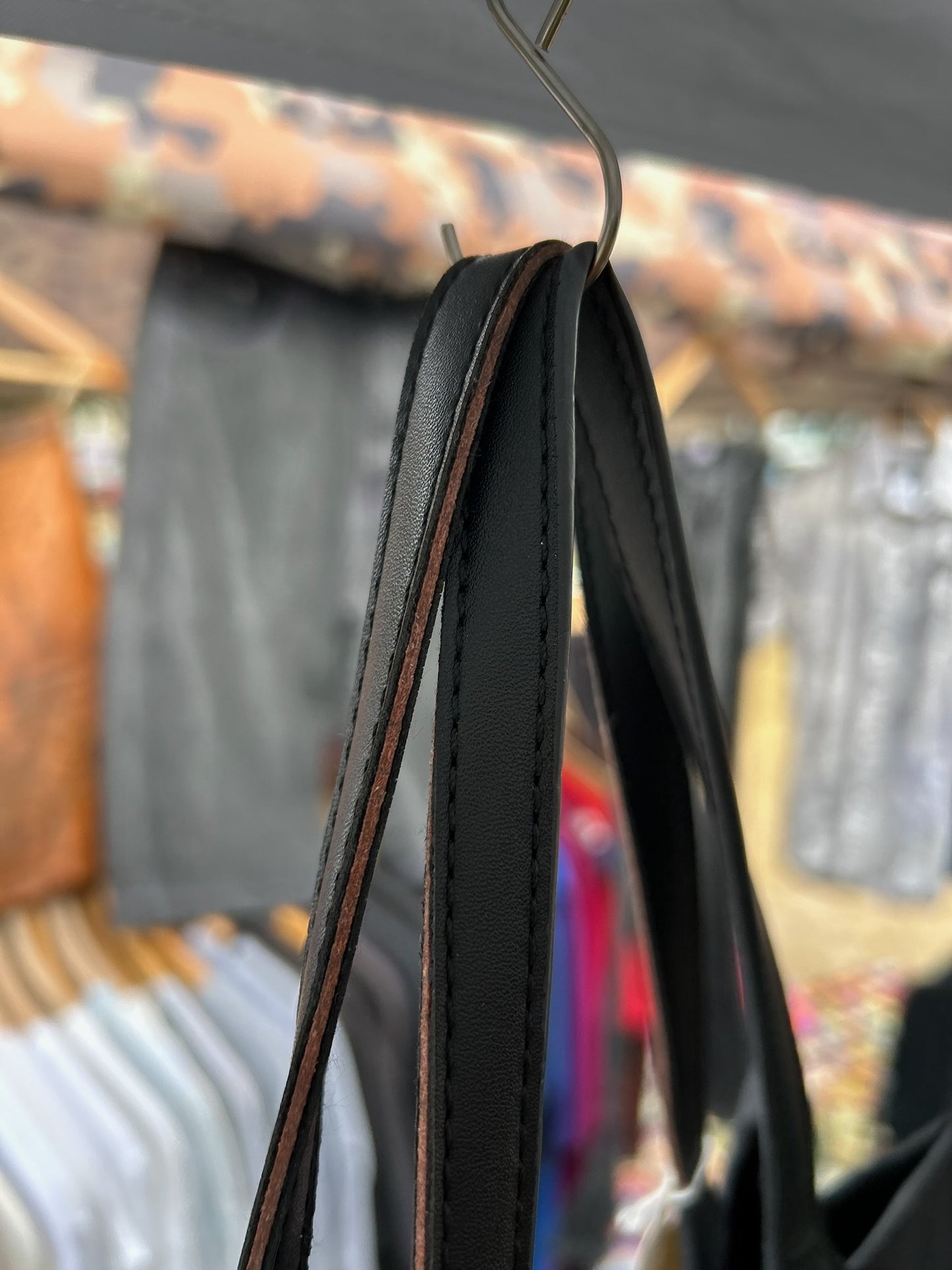 Vintage Ella black tote small