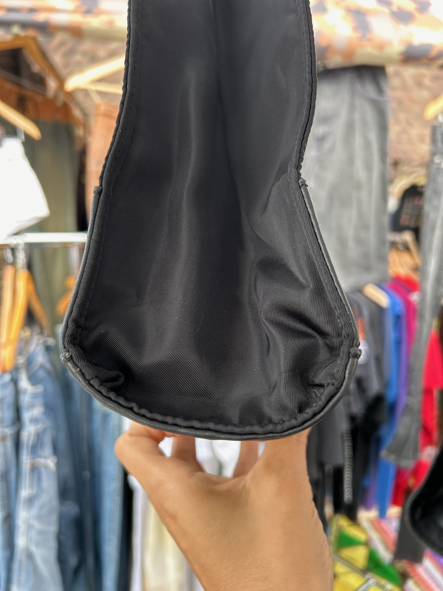 Vintage Ella black tote small