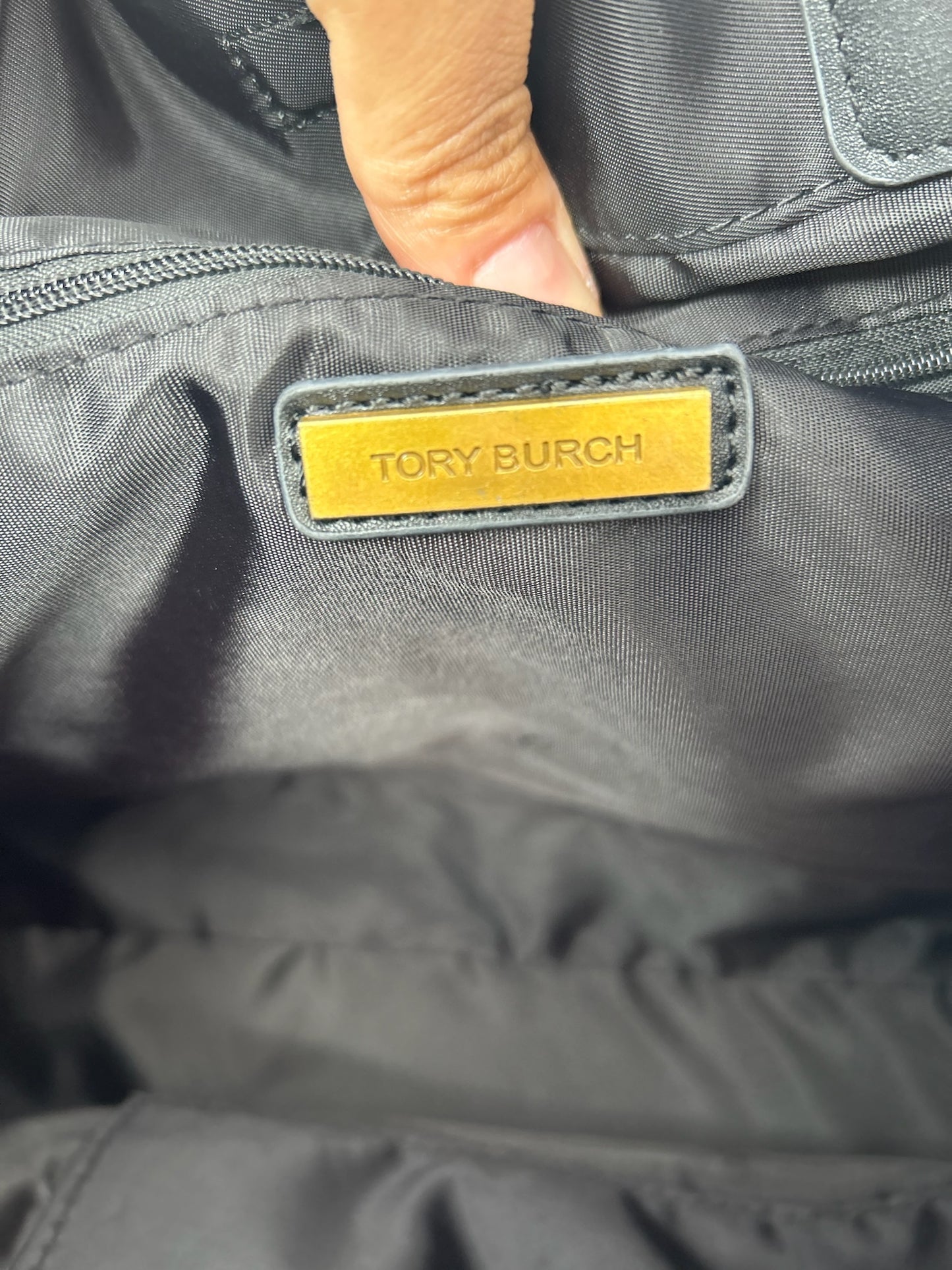 Vintage Ella black tote small