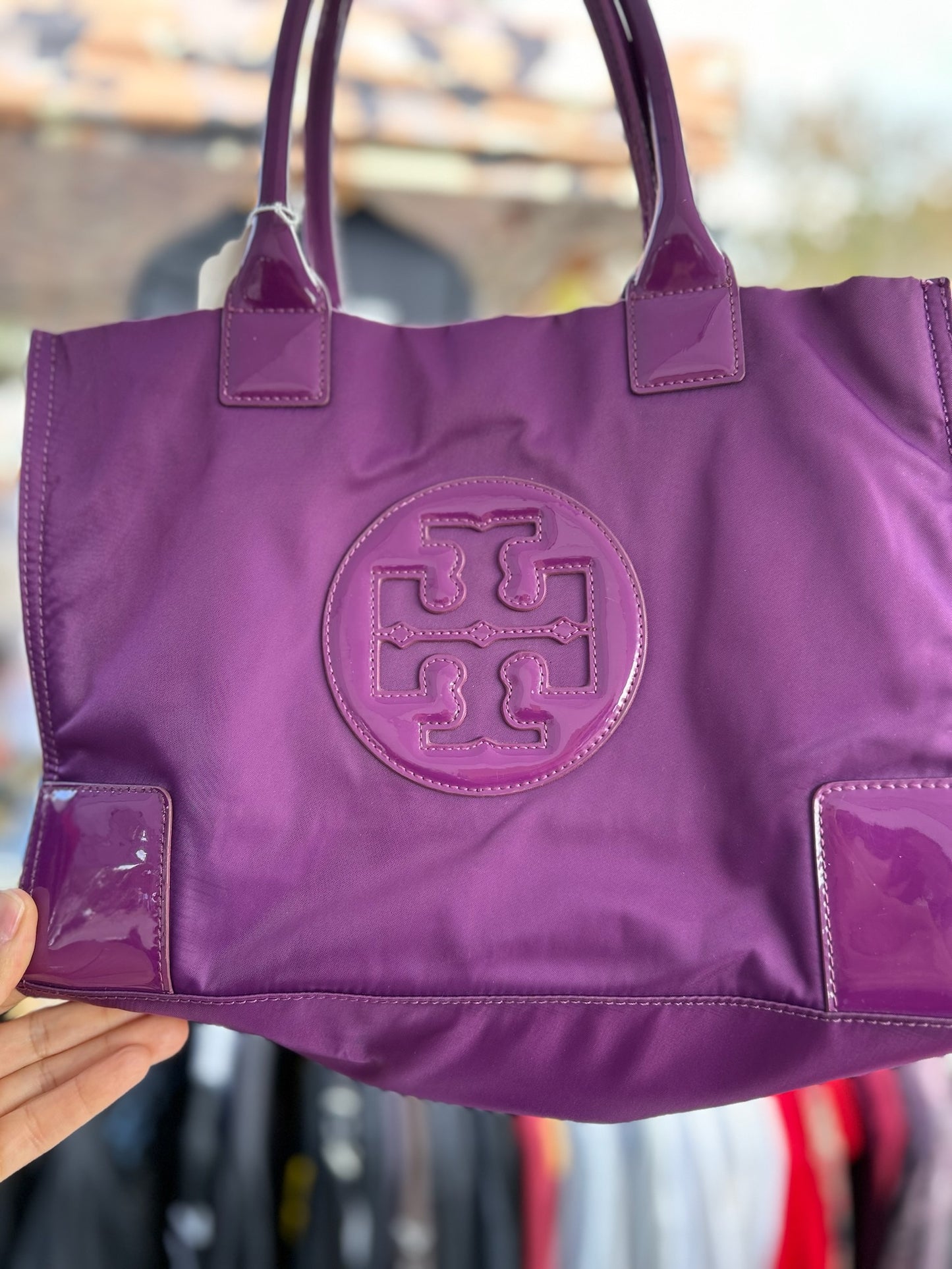 Tory Burch ella tote small
