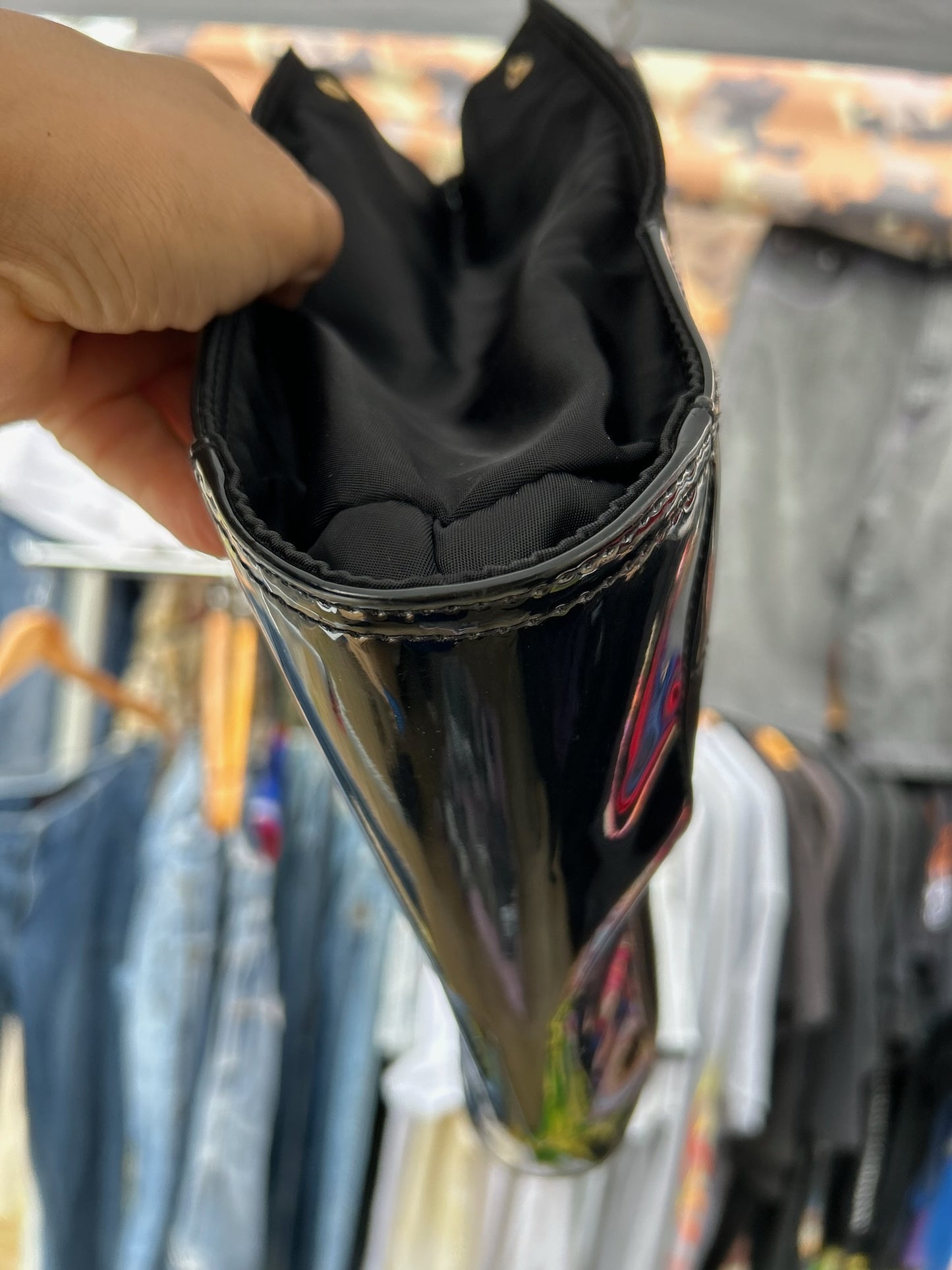 Vintage Ella tote small black bag