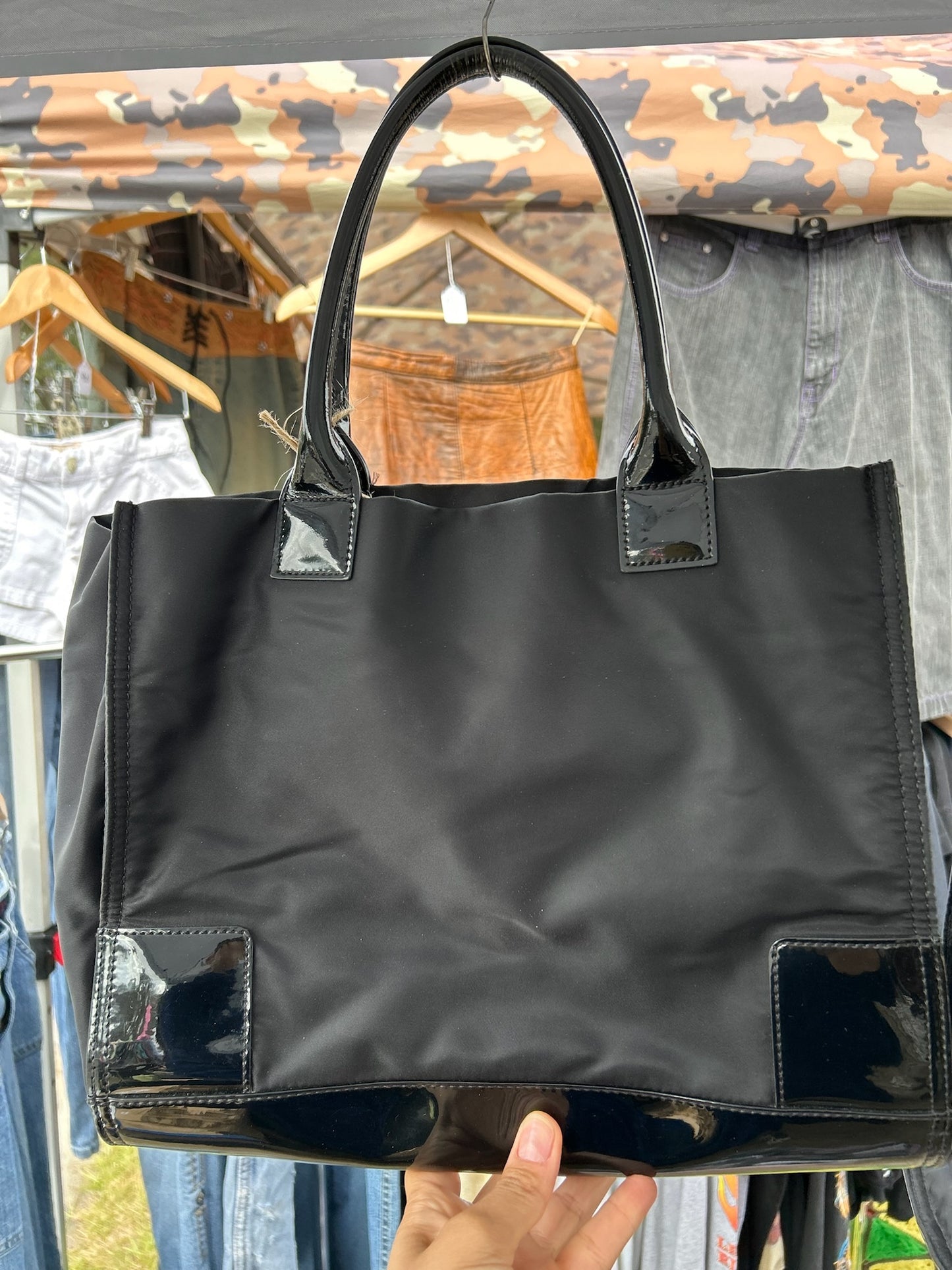 Vintage Ella tote small black bag