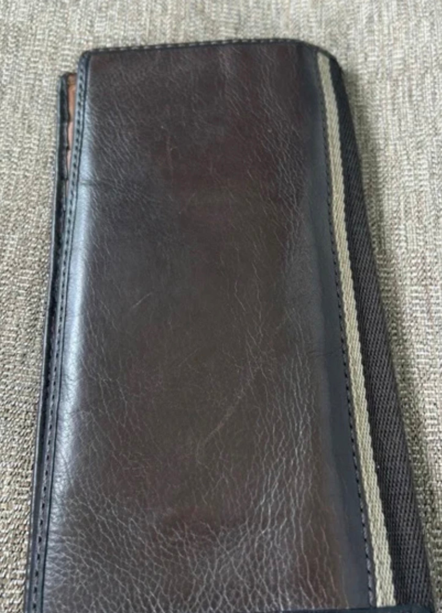 Coach mens slim long wallet