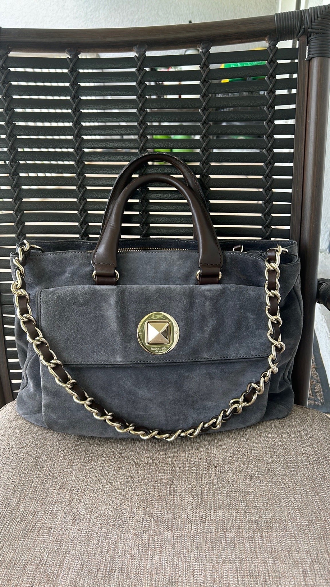 Kate Spade suede bag