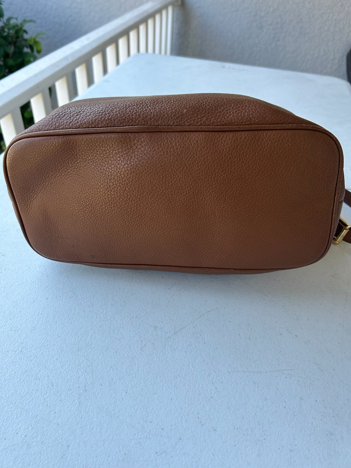 Michael Kors bucket bag brown