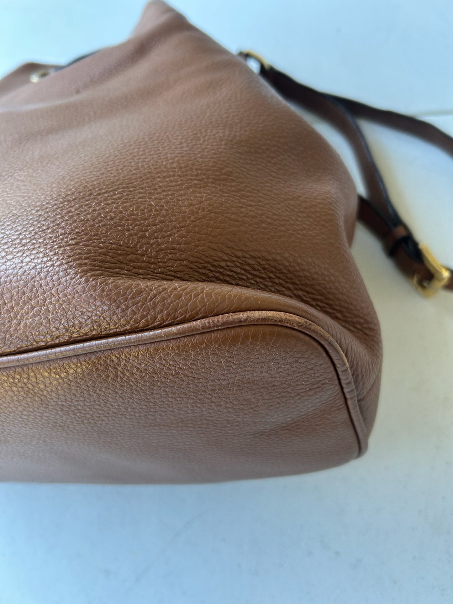 Michael Kors bucket bag brown