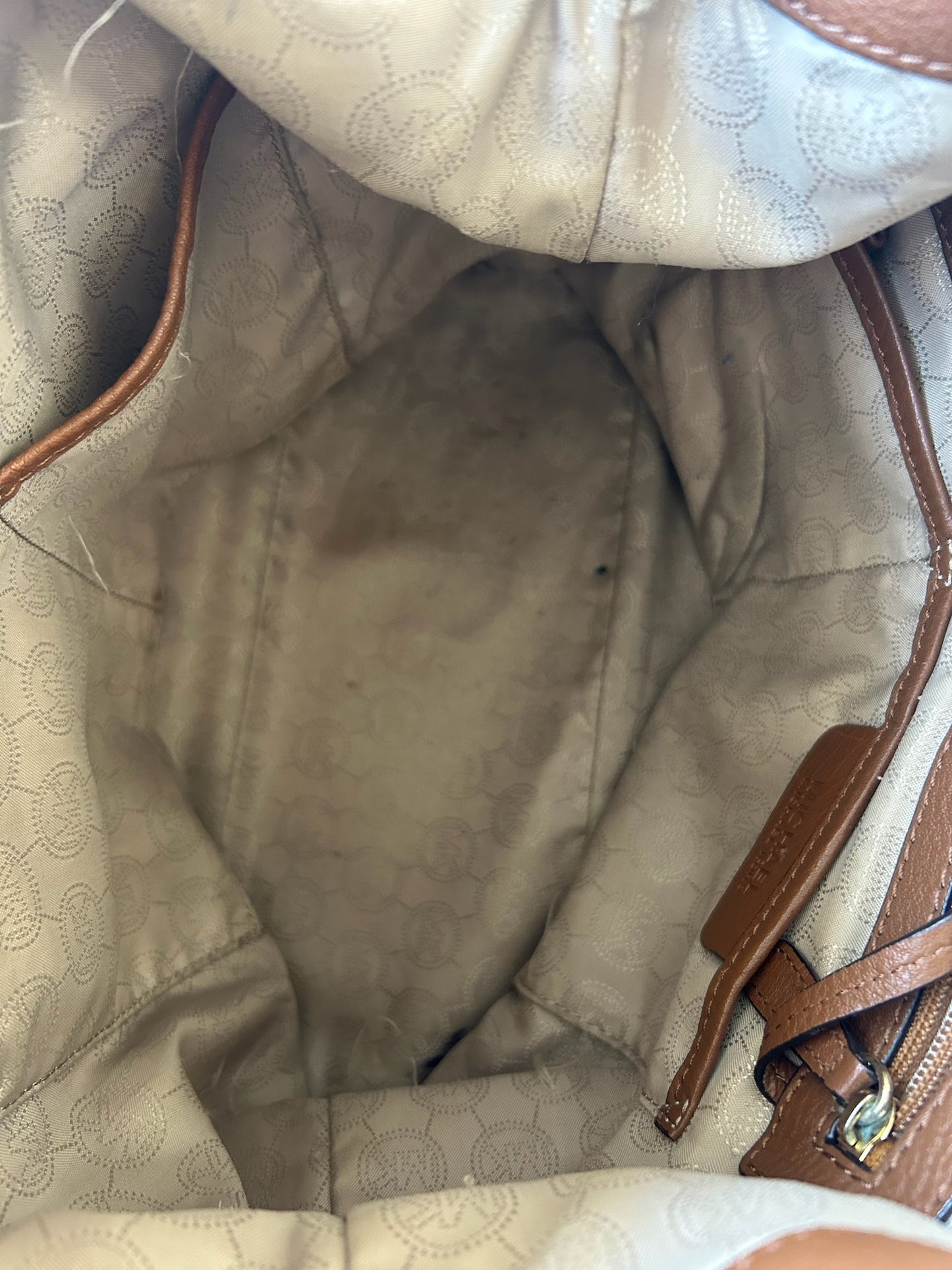 Michael Kors bucket bag brown