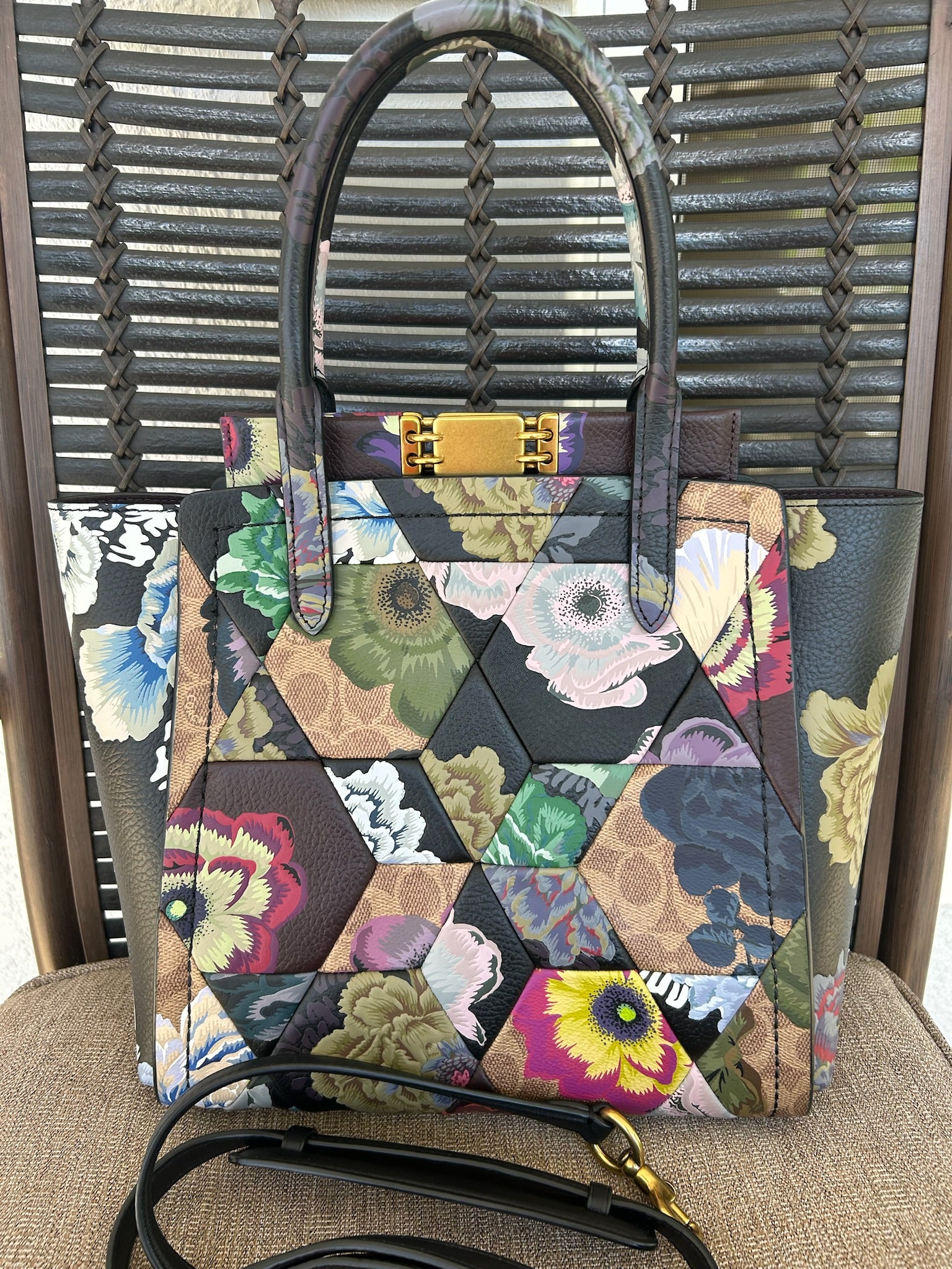 Coach vintage bag Flower Design