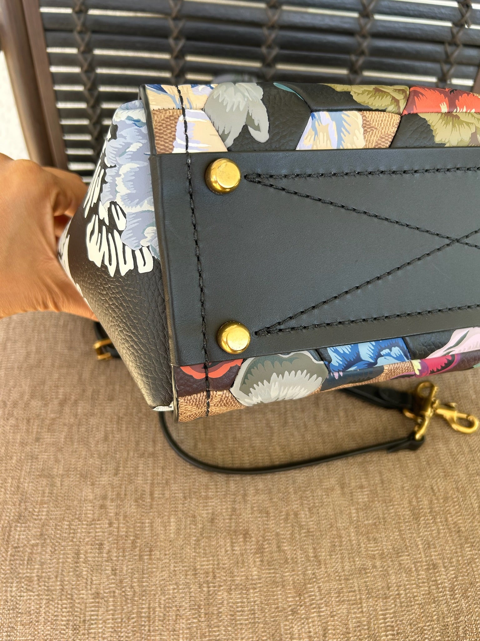 Coach vintage bag Flower Design