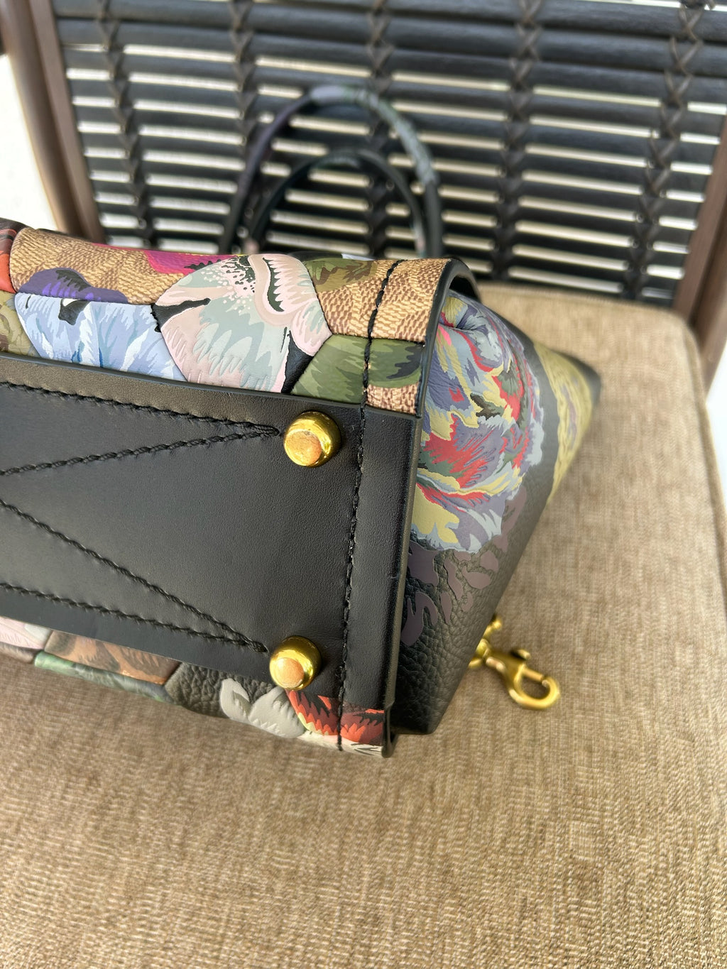 Coach vintage bag Flower Design