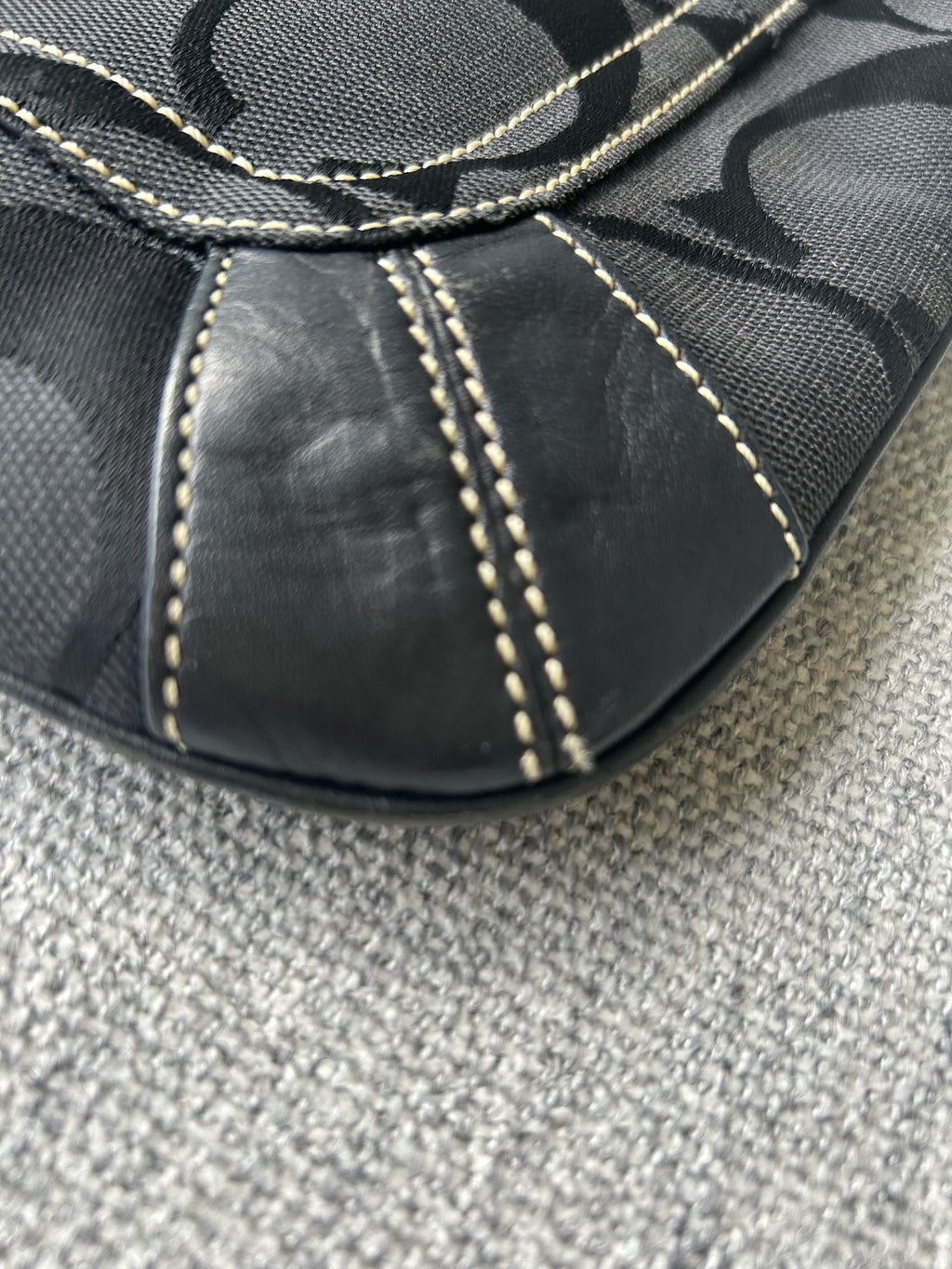 Vintage Coach 10768 ergo black bag