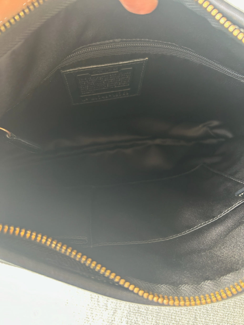 Vintage Coach 10768 ergo black bag
