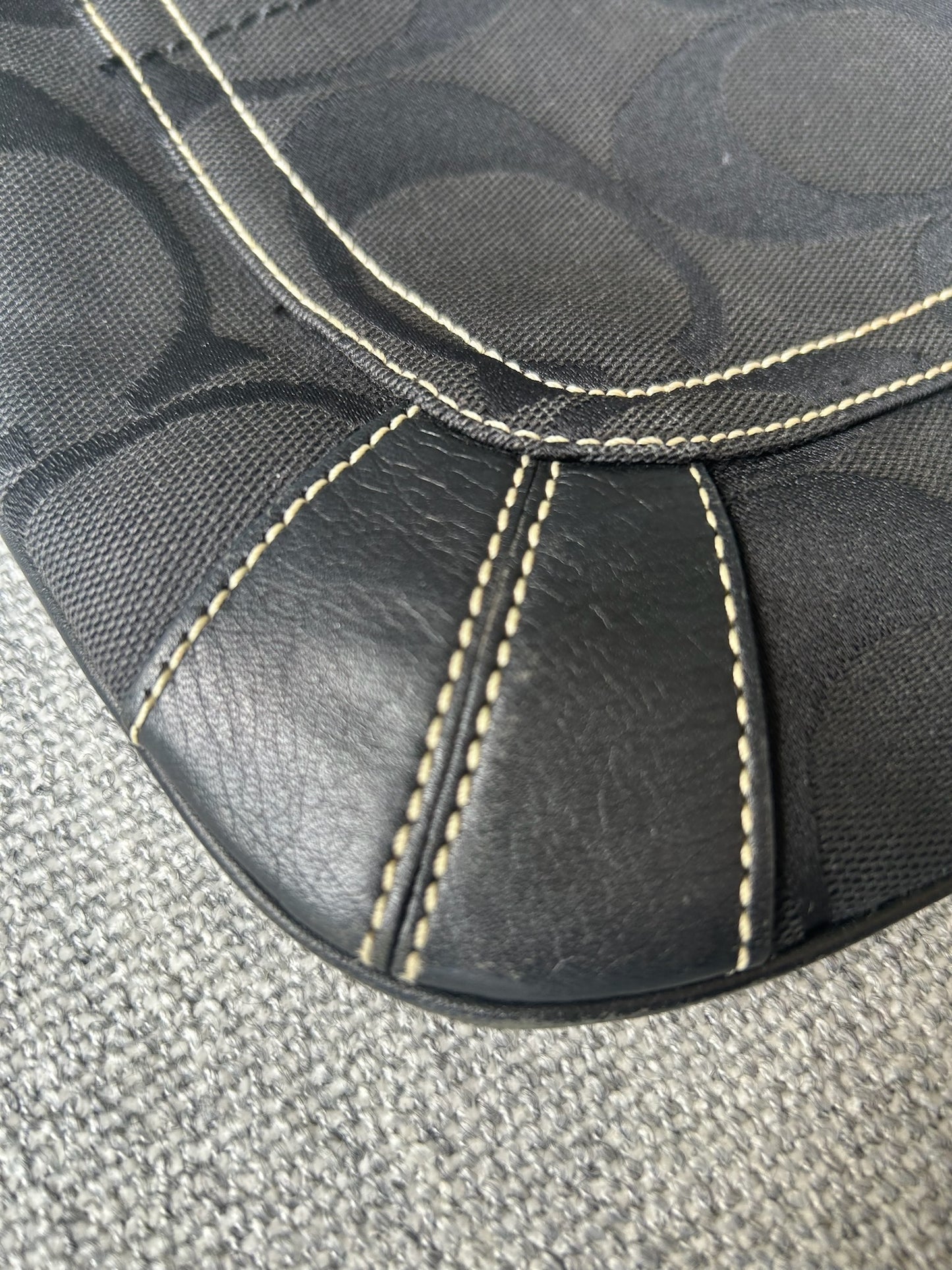 Vintage Coach 10768 ergo black bag
