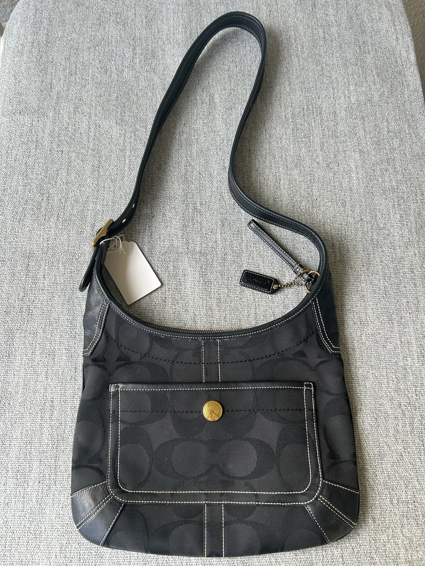 Vintage Coach 10768 ergo black bag