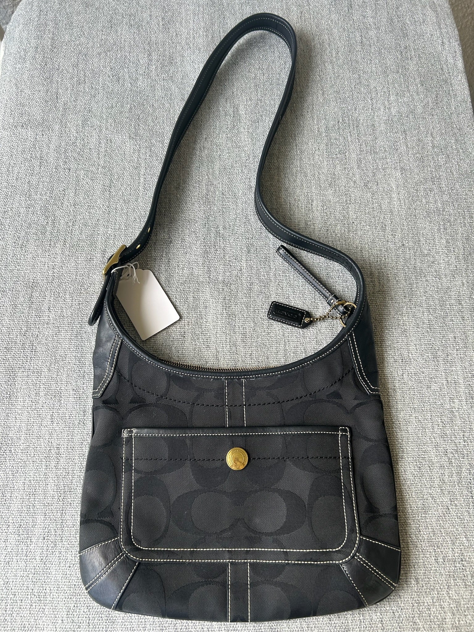 Vintage Coach 10768 ergo black bag