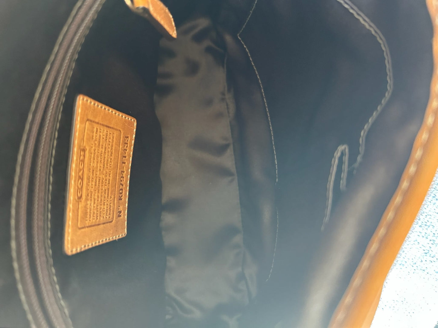 Coach 11433 Brown and Tan Crossbody Bag