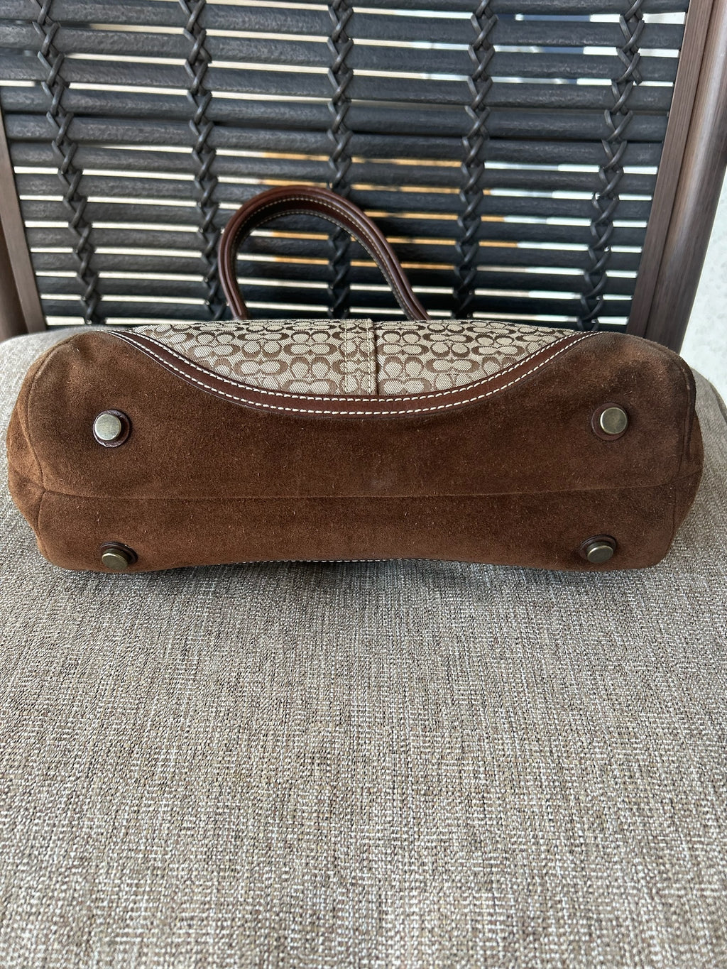 Vintage brown Coach 7074 soho Handbag