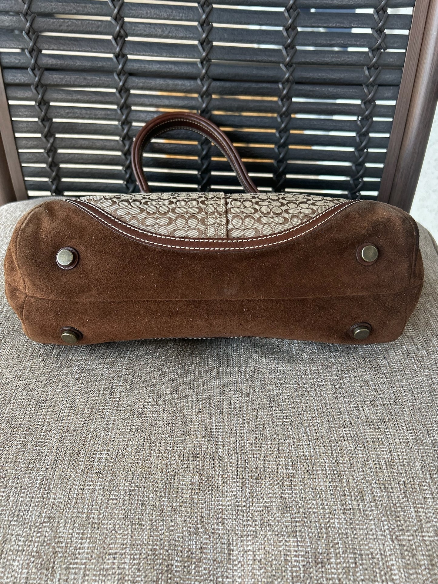 Vintage brown Coach 7074 soho Handbag