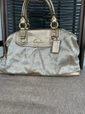 Coach Ashley Signature Sateen Large Satchel handbag (style F15440)