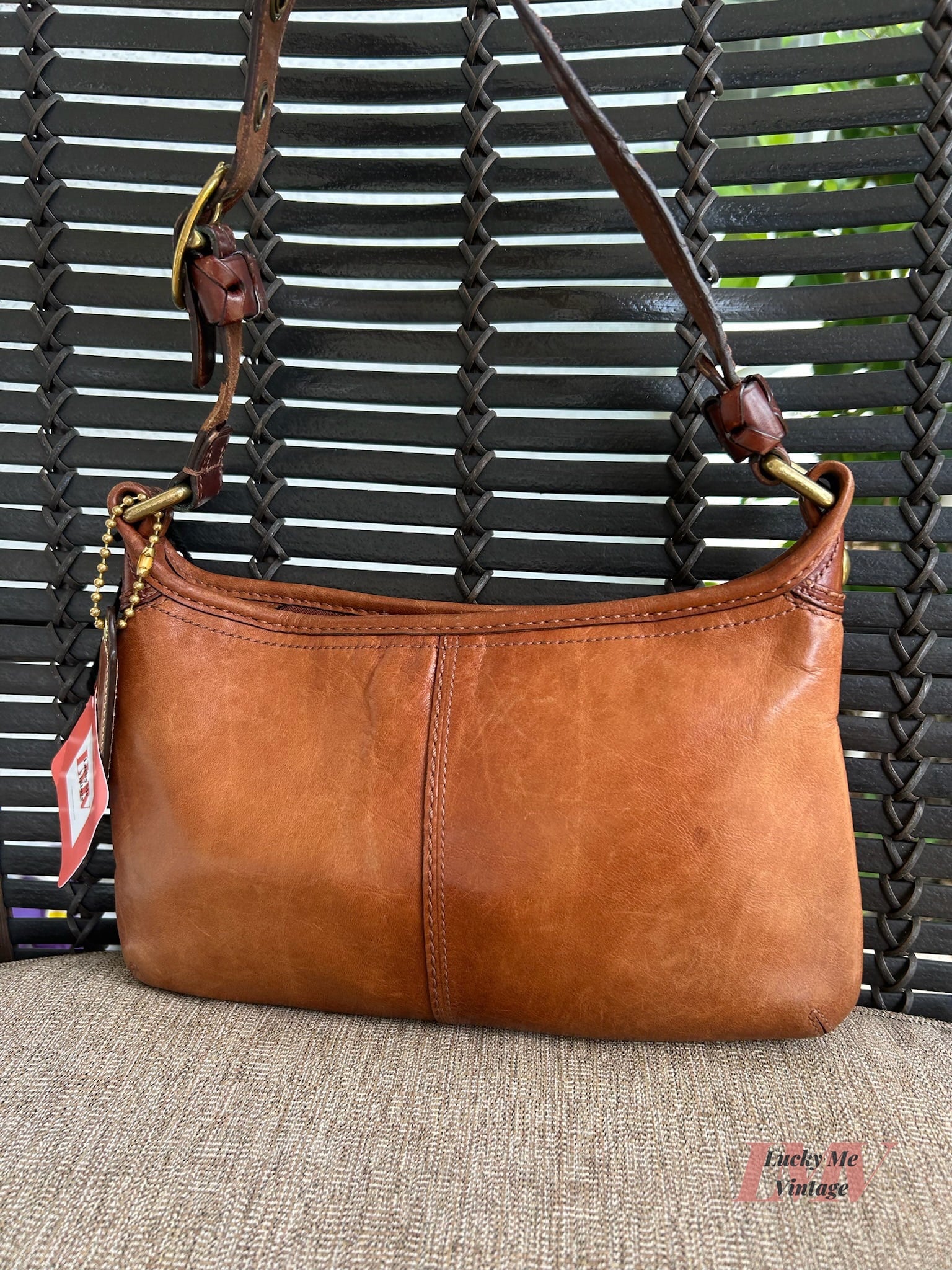 Vintage Coach brown Bleecker Shoulder bag