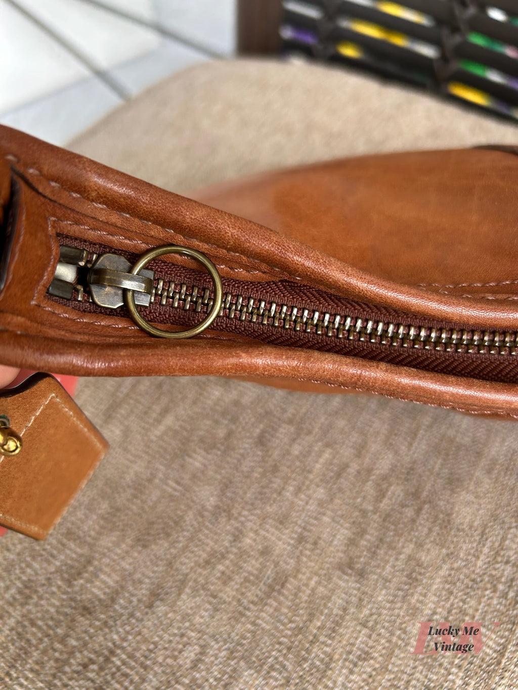Vintage Coach brown Bleecker Shoulder bag