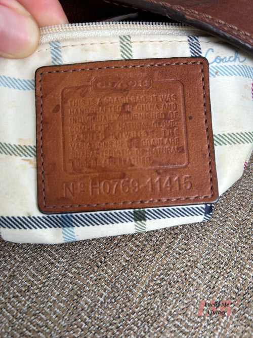 Vintage Coach brown Bleecker Shoulder bag