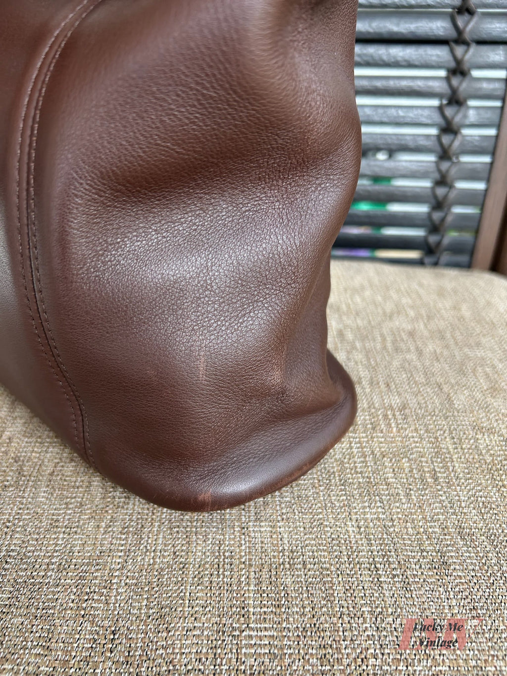 Vintage Coach brown Erickson Bucket Bag