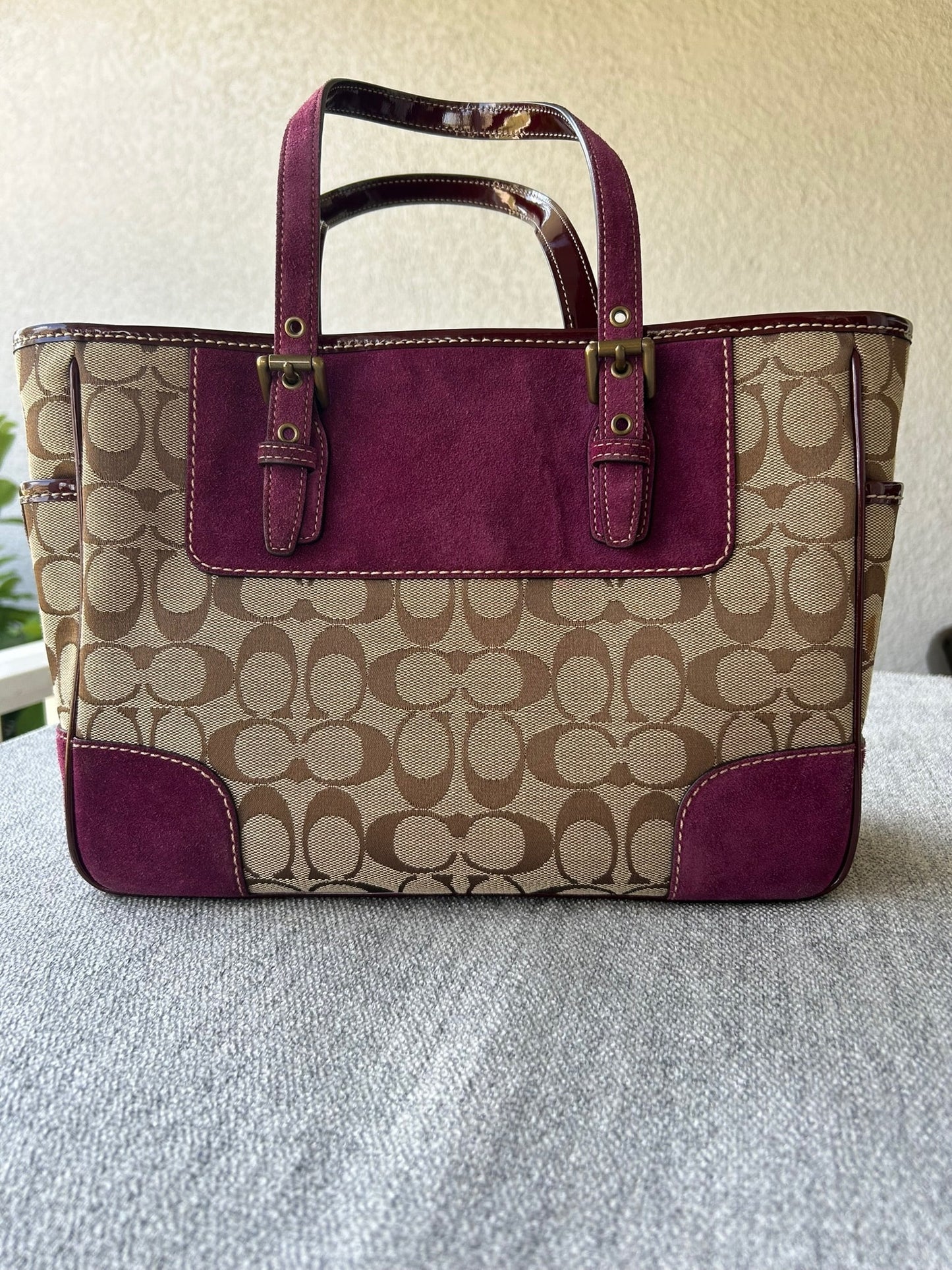 Coach Signature Collection Hamptons tote bag